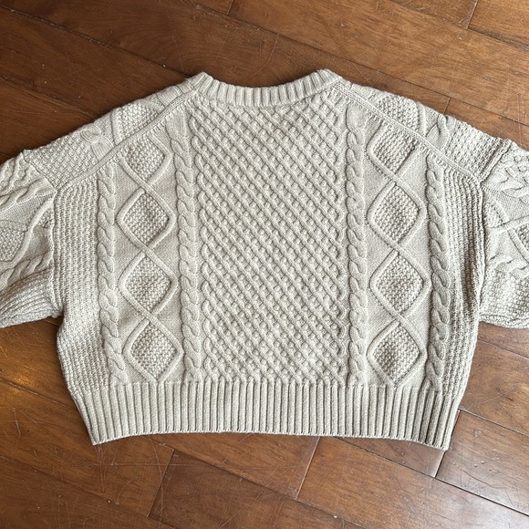 BNWOT Sunday Best Peggy cropped sweater - merino wool - Picture 3 of 4